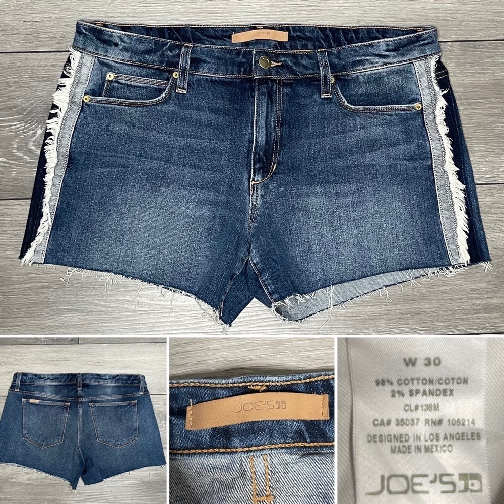 Joe’s Jeans the Ozzie 4’ cutoff jean shorts 30